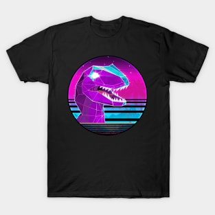 Rad Velociraptor (Vaporwave Aesthetic) T-Shirt